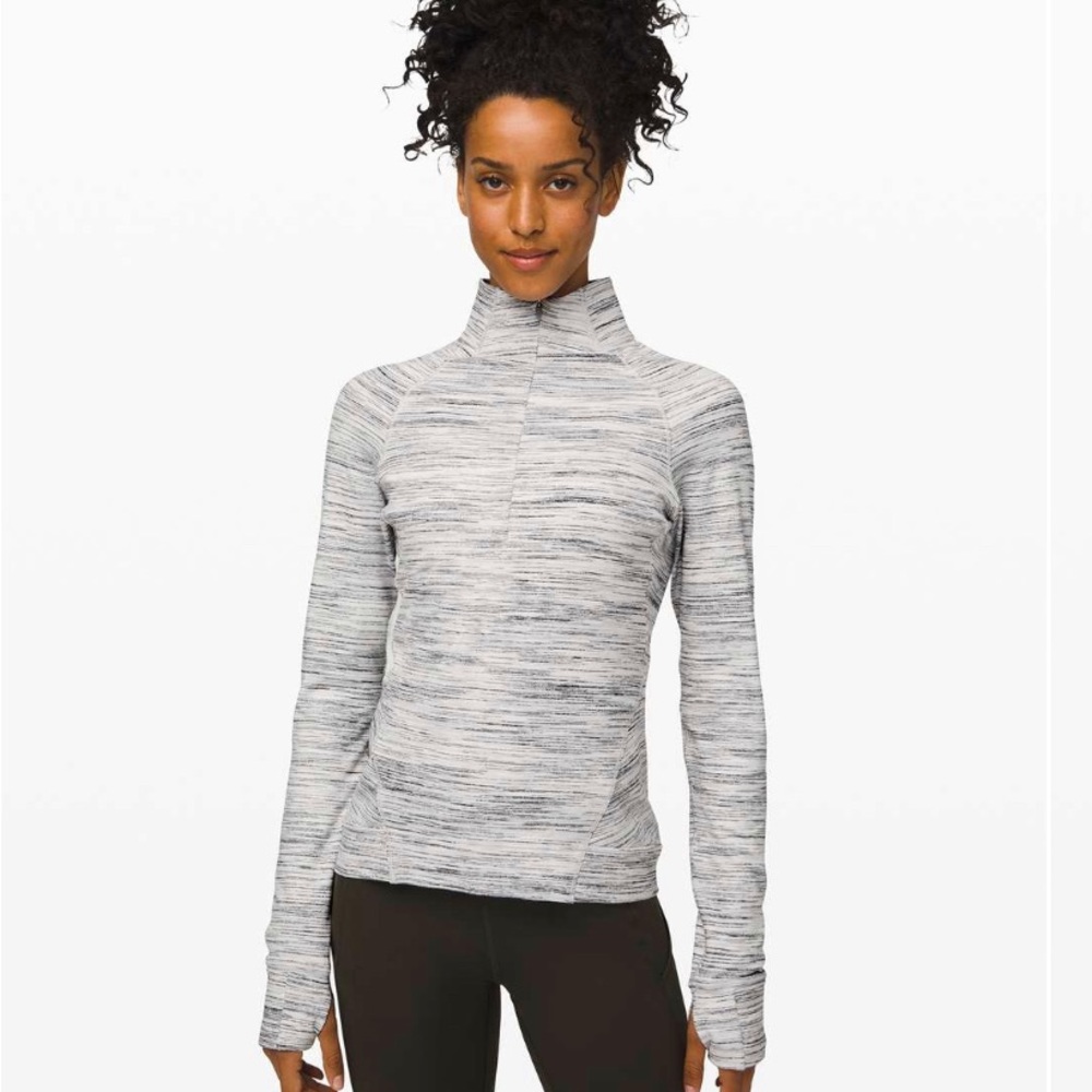 Lululemon Outrun The Elements 1/2 Zip Size 6